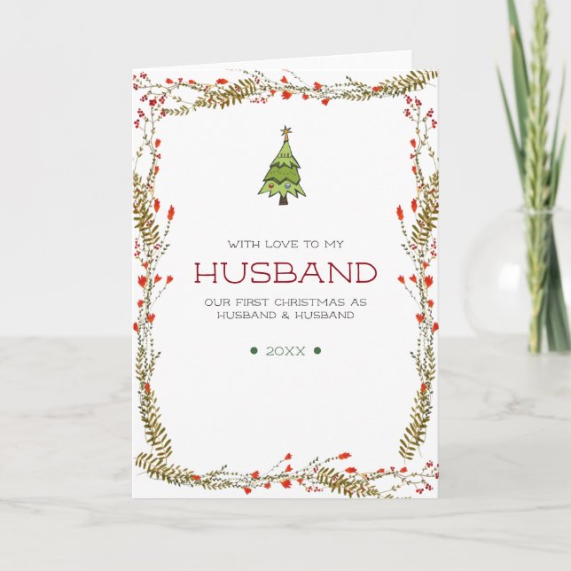 Primera Navidad como Esposo y Esposo (Anverso)