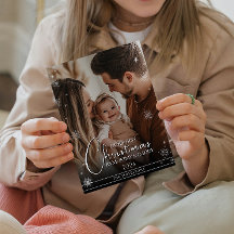 Primera Navidad como foto de un Personalizado de p