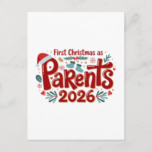 Primera Navidad como Padres Familiar Fiesta de Nav