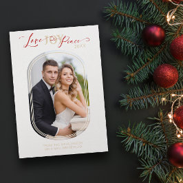 Primera Navidad de Recién Casados Foto Moderna en