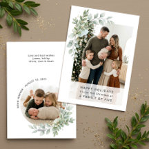 Primera Navidad de una Familia Minimalista de Cinc