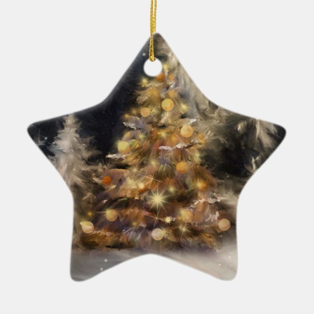 Primera Navidad en el Ornamento de Whispering Pine