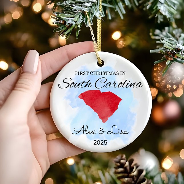 Primera Navidad en el Ornamento Estatal de Carolin (Subido por el creador)