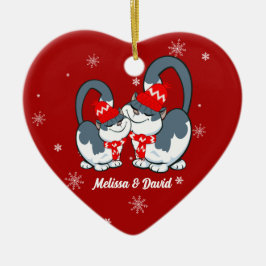 Primera Navidad juntos.Personalizado Ornamento de 