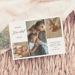 Primera Navidad Juntos Tarjeta de Navidad de 4 Fot<br><div class="desc">Esta tarjeta captura la magia de la Navidad en familia. El diseño presenta tres de sus fotos favoritas en la parte frontal. En la esquina superior izquierda, se lee “primera navidad juntos”. En la esquina inferior derecha, encontrará un saludo personalizado seguido del nombre de su familia. La parte trasera de...</div>