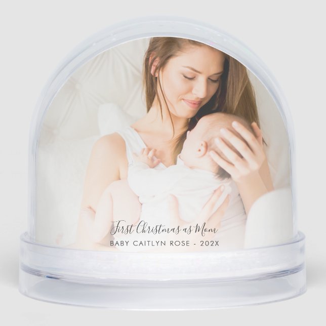 Primera Navidad: Mamá y papá, Personalizado de fot (Anverso)