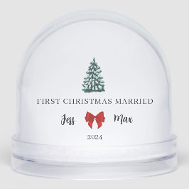 Primera Navidad Marcado Rojo Coquette Keepsake