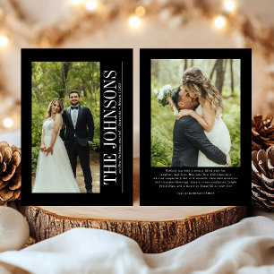 Primera Navidad mínima, casada con foto de recién 