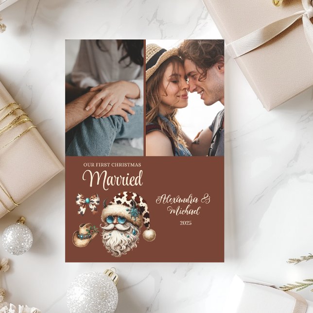 Primera Navidad occidental casada con dos fotos (Subido por el creador)