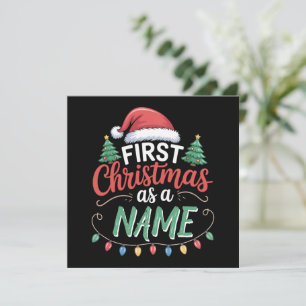 Primera Navidad Personalizada Como Familia Combina