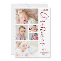 Primera Navidad Personalizada del Bebé con Foto Pe