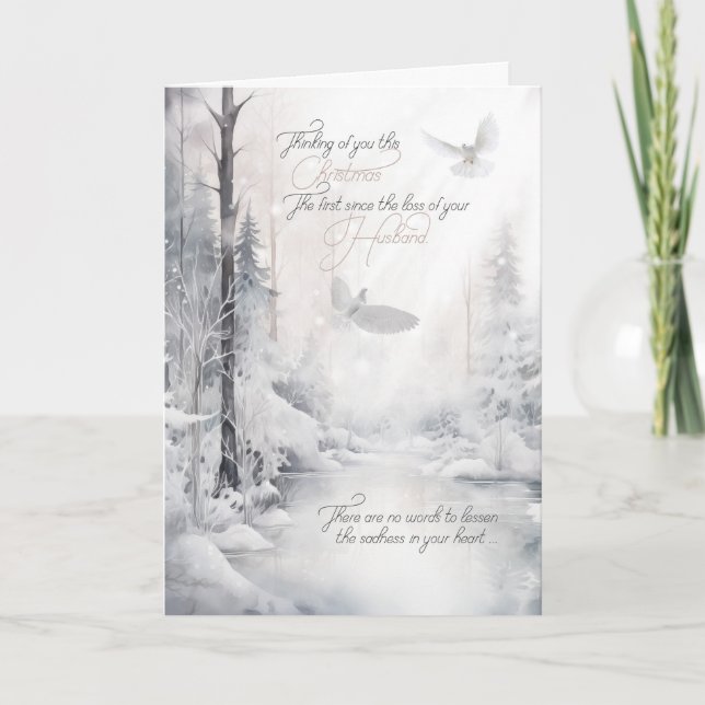 Primera Navidad sin su Esposo Sentimental (Anverso)