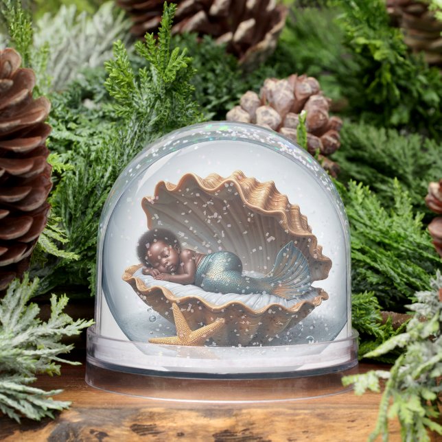 Primera niñita negra sirena (Invierno)