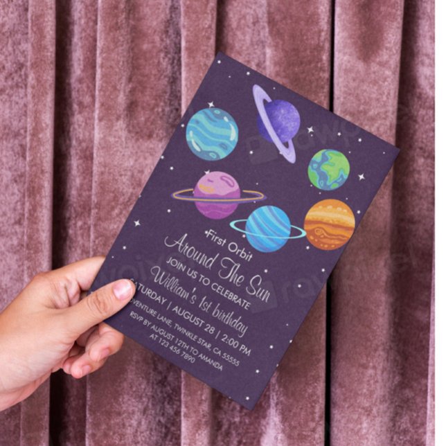 Primera órbita alrededor del sol Invitación de cum (Subido por el creador)