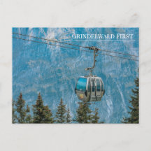 Primera postal de Grindelwald | Postcard de Suiza