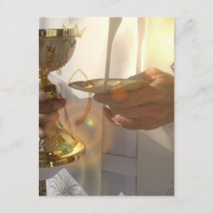 Primera postal de la comunidad