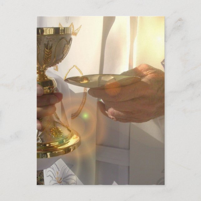 Primera postal de la comunidad (Anverso)