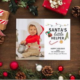 Primera postal moderna de Navidad del bebé