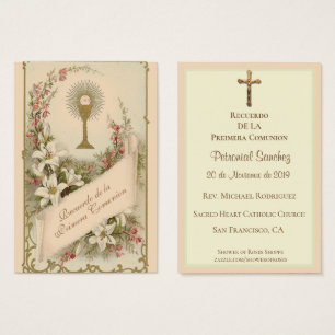 Primera Santa Comunión Española Católica Religiosa