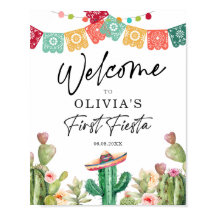 Primera señal de bienvenida de Fiesta Primer Cumpl