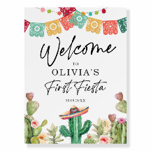 Primera señal de bienvenida de Fiesta Primer Cumpl