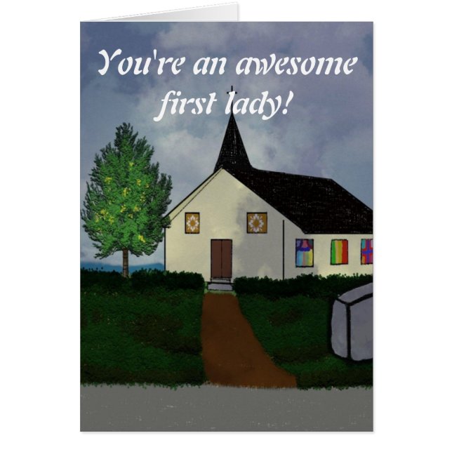 Primera señora impresionante (Frente)