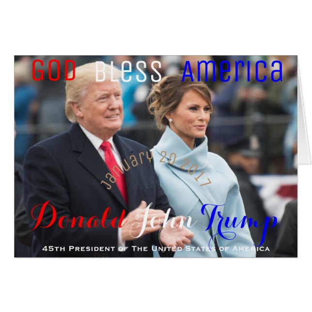 Primera señora Melania Trump los USA de POTUS (Anverso (Horizontal))