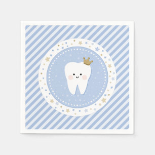 Primera servilleta de papel dental