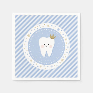 Primera servilleta de papel dental