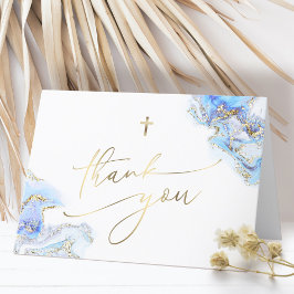 Primera tarjeta de agradecimiento de la Santa Comu