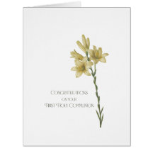 Primera tarjeta de comunicación con imagen de Lily