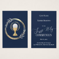 Primera tarjeta de conmemoración clásica azul de l