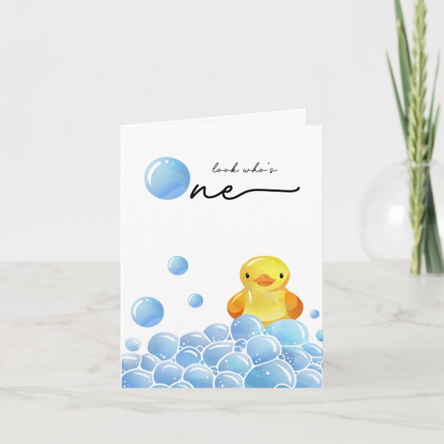 Primera tarjeta de cumpleaños (Anverso)