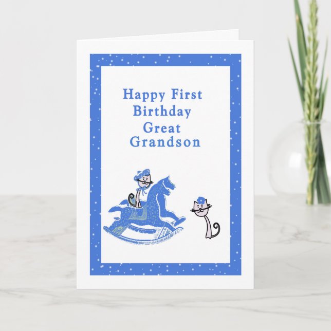 Primera Tarjeta de Cumpleaños Gran Abuela (Anverso)