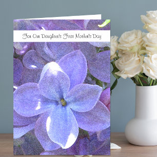 Primera tarjeta de Día de la Madre para la hija