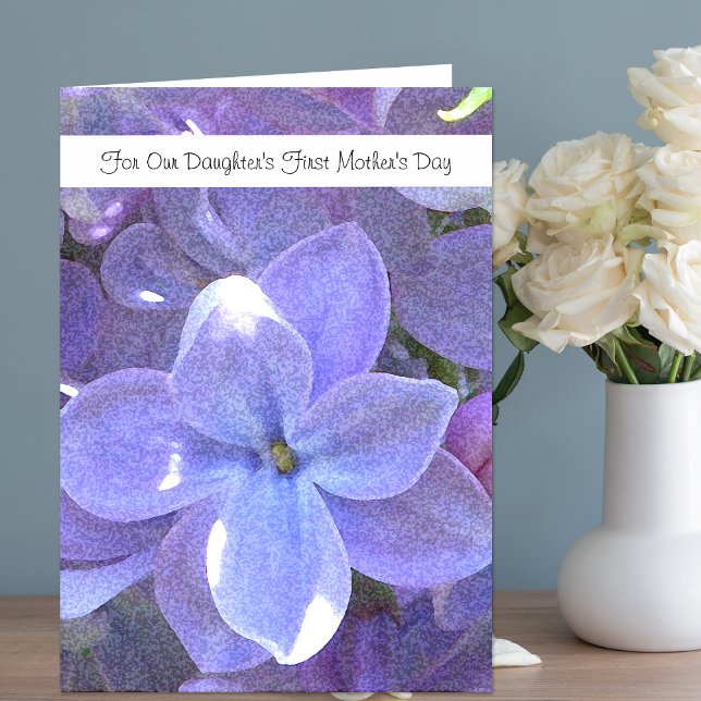 Primera tarjeta de Día de la Madre para la hija (Subido por el creador)
