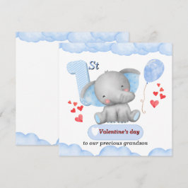 Primera tarjeta de El día de San Valentín para el