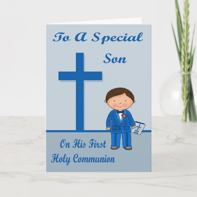 Primera tarjeta de felicitación comunitaria (Anverso)