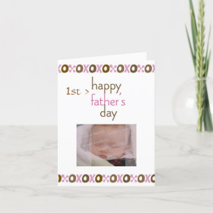 Primera tarjeta de fotos del Día del Padre