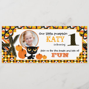 Primera tarjeta de invitación de cumpleaños de Hal