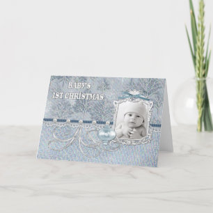 Primera tarjeta de Navidad de los bebés