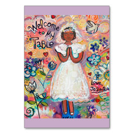 Primera tarjeta de oración comunitaria para Chica