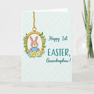 Primera tarjeta de Pascua para sobrino nieto