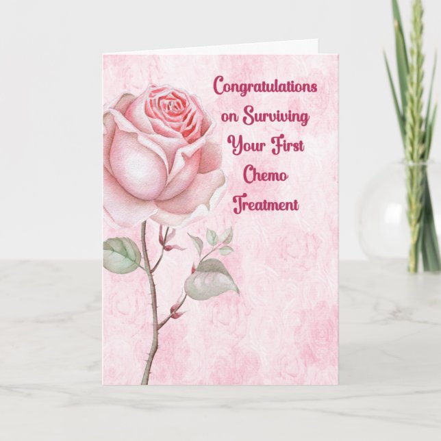 Primera tarjeta de tratamiento de químicos (Anverso)