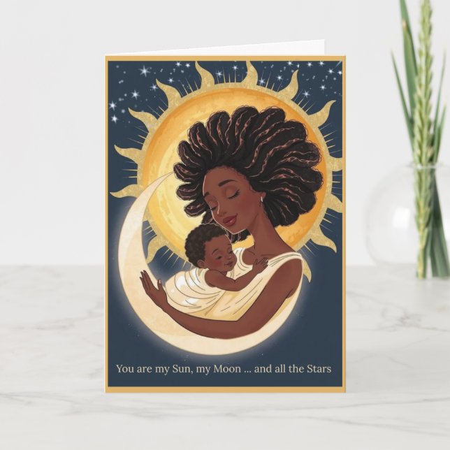 Primera tarjeta del Día de la Madre (Anverso)