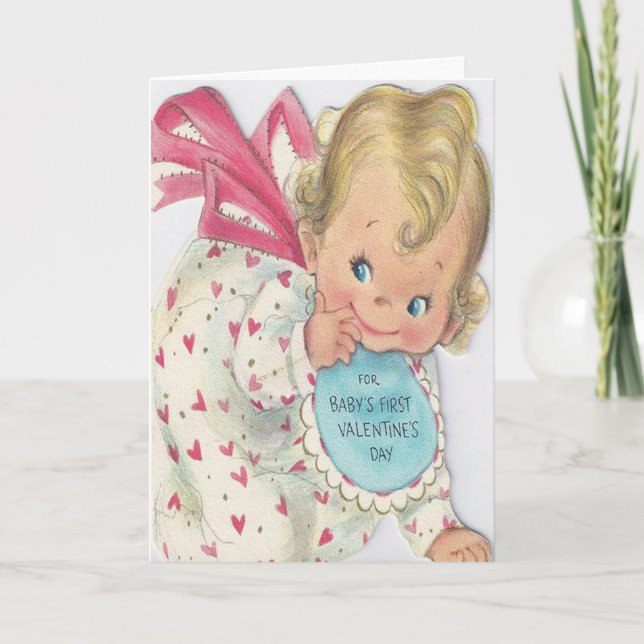 Primera tarjeta del el día de San Valentín del (Anverso)