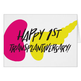 Primera tarjeta feliz de SPK Transplantaversary