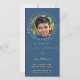Primera tarjeta fotográfica de la comunión sagrada