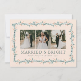 Primera tarjeta navideña multifoto de Navidad