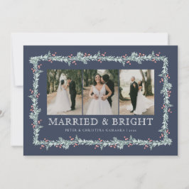 Primera tarjeta navideña multifoto de Navidad